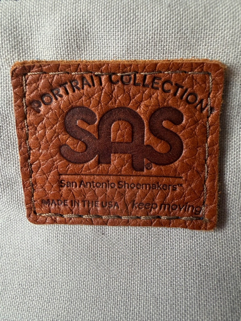 The SAS Olivia vintage Navy blue shoulder handbag - Picture 11 of 11